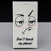 Toc FlipCover Stand Magnet Design Don`t Touch My Phone Allview P6 Energy Lite
